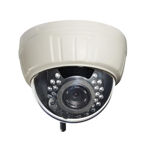  H.264 P2P 1.0MP 720P Surveillance HD Wireless IP Camera ,Wi-Fi ,TF,IR-Cut,30-LED,RJ45,Onvif- White