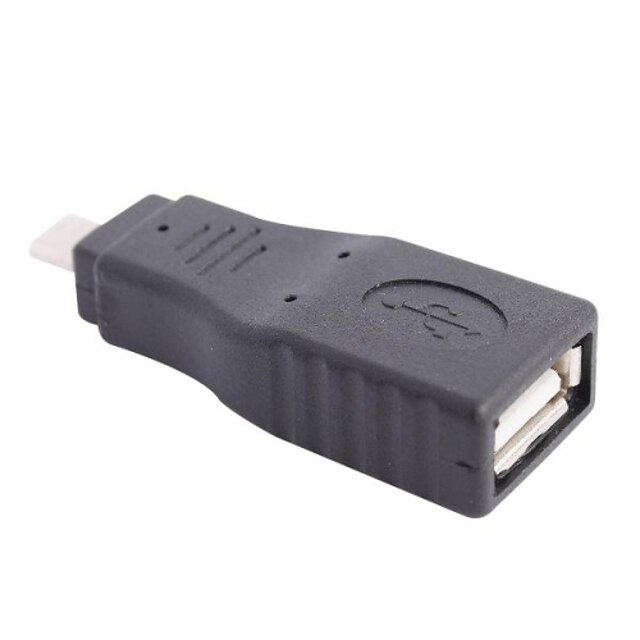  Micro USB Mand til USB Female Connector