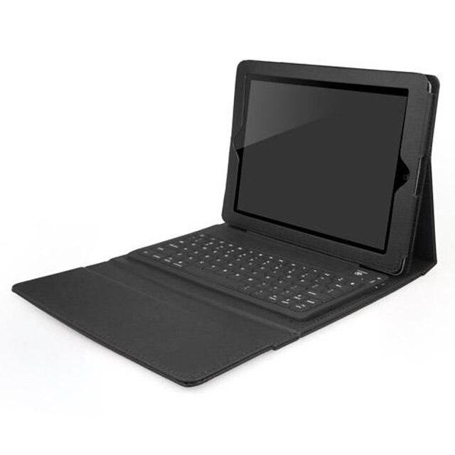  Wireless Bluetooth Keyboard Case for iPad 4 iPad 3 iPad 2 iPad 1