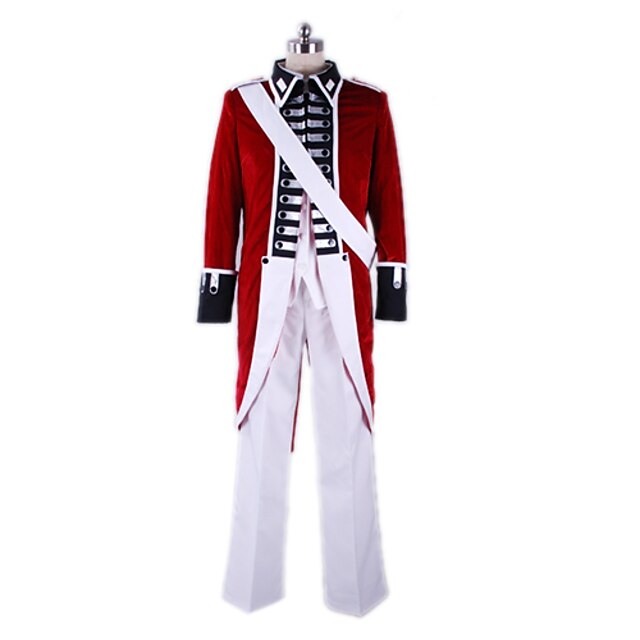  Inspired by Hetalia England Arthur Kirkland Anime Cosplay Costumes Cosplay Suits Patchwork Coat / Shirt / Pants For Men's