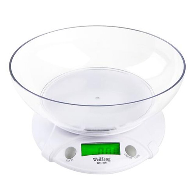  7kg * 1G digitale elektronische Keukenweegschaal pakket Eten Gewicht met Bowl