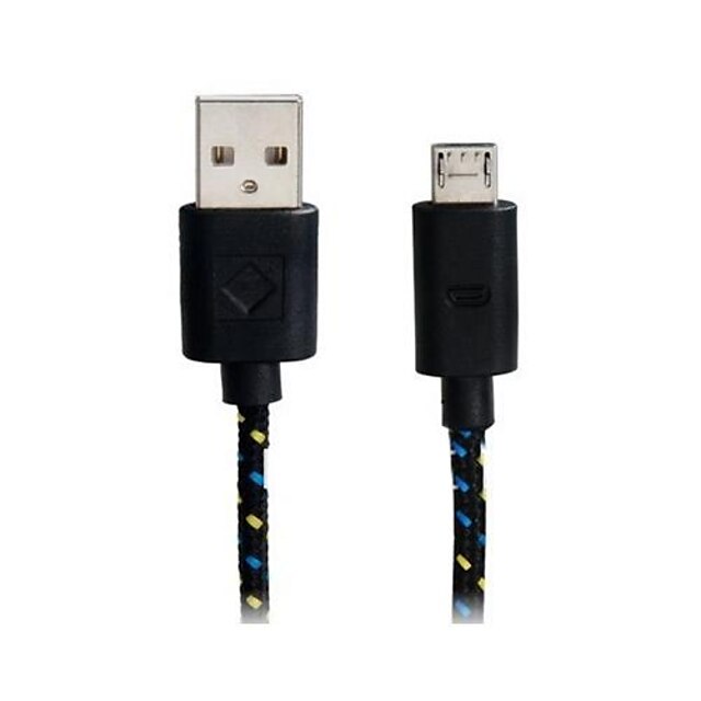  Micro USB Kábel 3,0M (10Ft) Szabályos Műanyagok USB kábeladapter Kompatibilitás Samsung