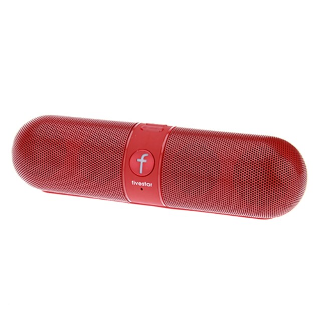  F808 Muti funtion Bluetooth, difuzoare Suport TF/MP3 Player / FM (Red)