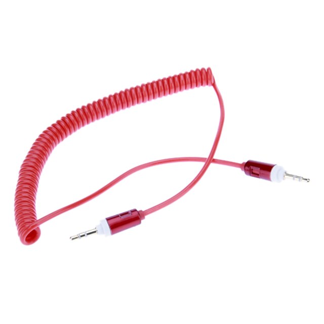  3.5mm audio jack Line Primavera Cable de conexión (0,6 m Rojo)