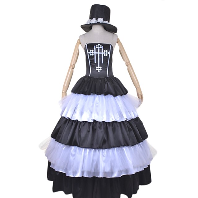  Inspired by One Piece Perona Anime Cosplay Costumes Japanese Cosplay Suits Dresses Patchwork Dress Hat For Women's