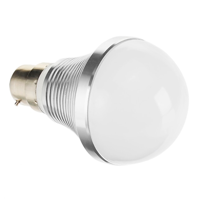  SENCART 347lm B22 Ampoules Globe LED Perles LED COB Blanc Chaud 85-265V