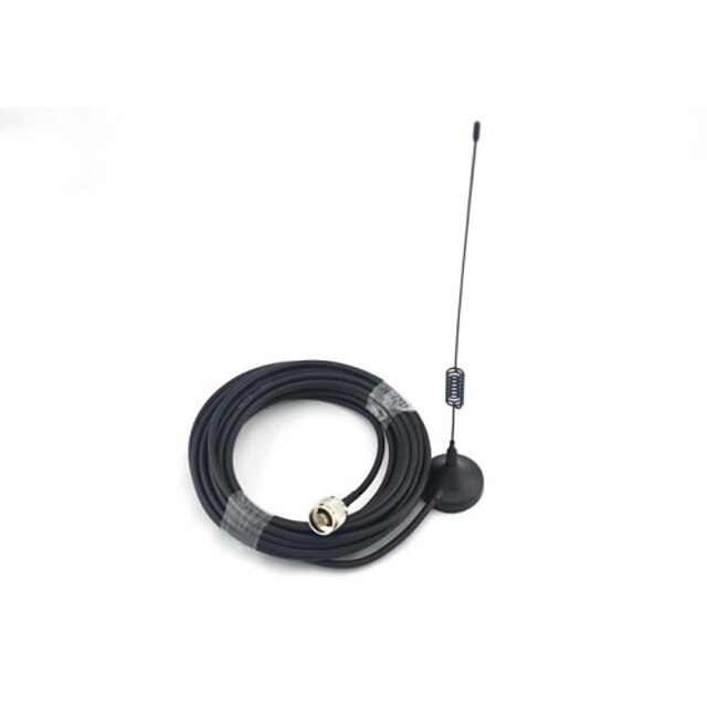  8dBi Sucker udendørs antenne med 10m kabel til GSM signal Booster
