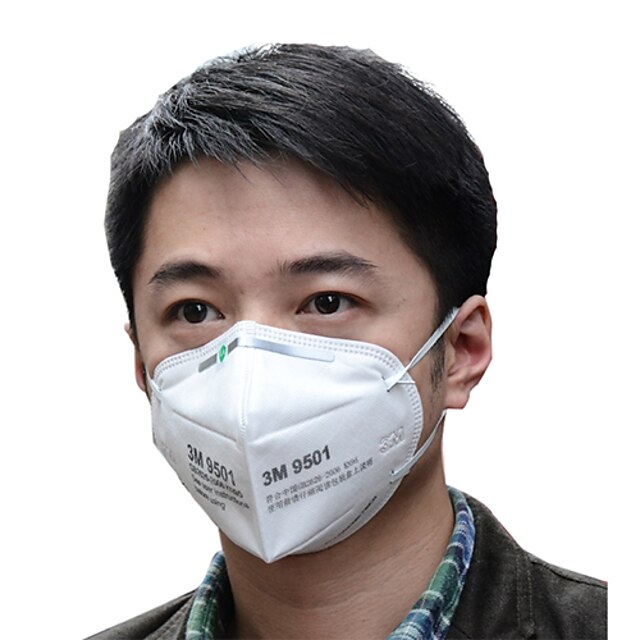  Respirator הוכחה מכסה נגד האבק תעשייתי אבק 9501 N95 PM2.5 הנושם