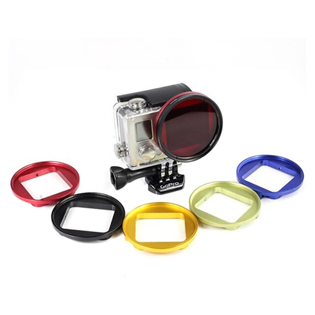  Lens Filter 147-Action Camera,Gopro 5 Aluminium Alloy