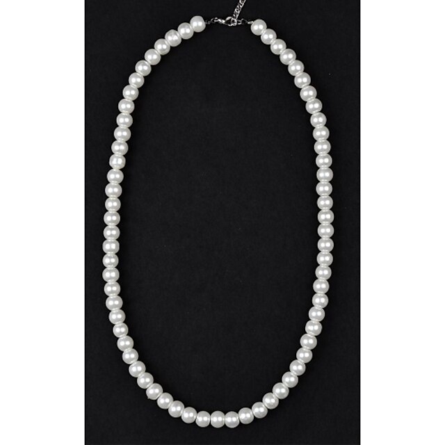  Collier de Perle Collier de perles For Femme Perle Soirée Mariage Décontractée Perle Imitation Perle
