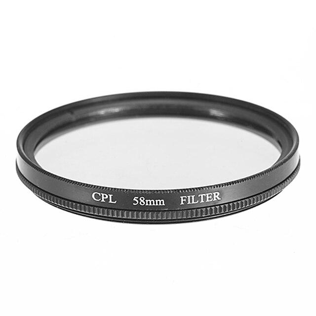  CPL Filtre pour appareil photo (58mm)