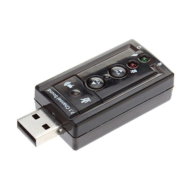  usb virtuel 7.1 ch lyd adapter til PC