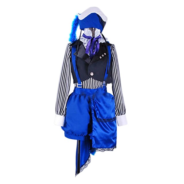  Inspired by Black Butler Ciel Phantomhive Anime Cosplay Costumes Cosplay Suits Patchwork Vest / Blouse / Pants For Men's