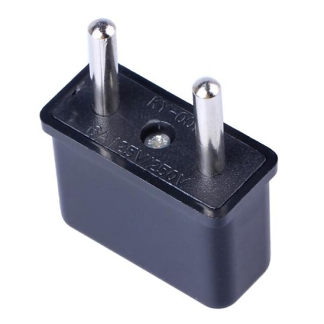  New Edition Rectangular US / AU / UK Socket Plug napájecí adaptér zástrčky EU (125 ~ 250V)