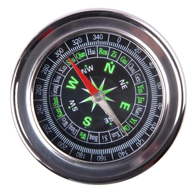  Compasses Navigation Alloy Silver Chinese Feng Shui 