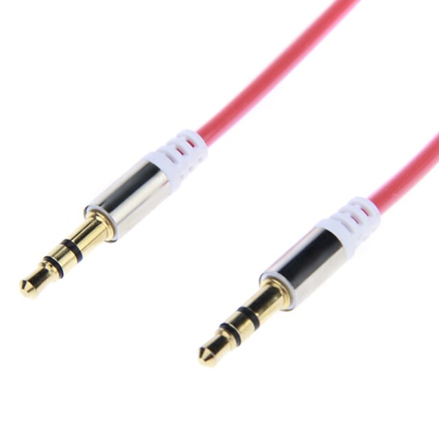  3,5 milímetros de áudio cabo de conexão (1,04 M Vermelho)