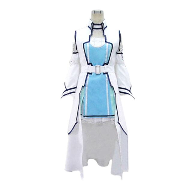  Inspired by SAO Alicization Asuna Yuuki Anime Cosplay Costumes Japanese Cosplay Suits Patchwork Vest Dress Sleeves For Women's / Waist Accessory / Waist Accessory