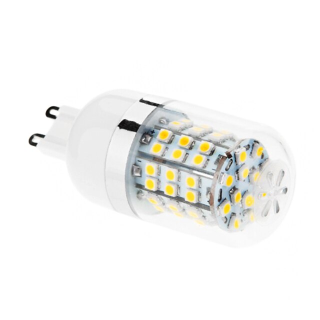  1 buc 3 W Becuri LED Corn 300-400 lm G9 T 60 LED-uri de margele SMD 2835 Alb Cald 220-240 V