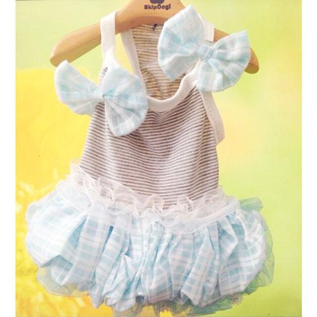 Dog Dress Dog Clothes Blue Costume Terylene XS S M L XL 2023 US 23.99