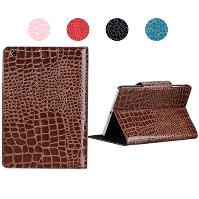  Case For Apple iPad Mini 3/2/1 with Stand / Magnetic Full Body Cases Solid Colored PU Leather