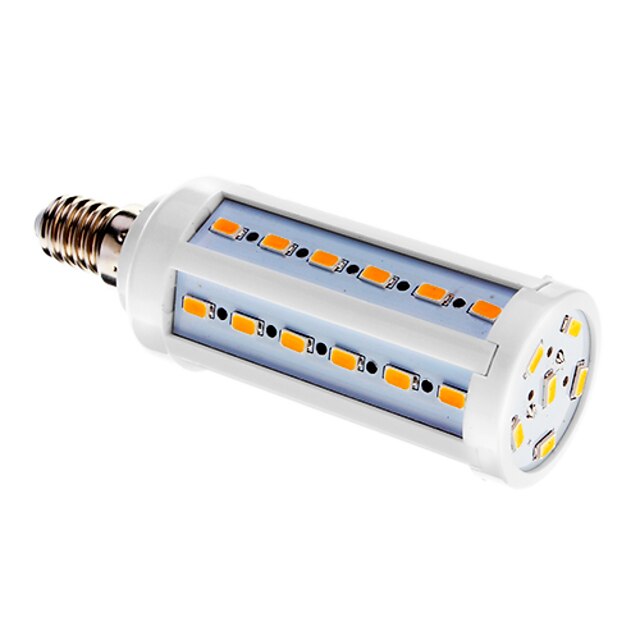  BRELONG® 1 buc 10 W 800 lm E14 Becuri LED Corn T 42 LED-uri de margele SMD 5730 Alb Cald 220-240 V