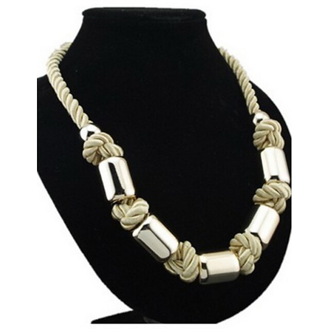  Statement Necklace Statement European Simple Style Alloy Necklace Jewelry For Party Daily Casual