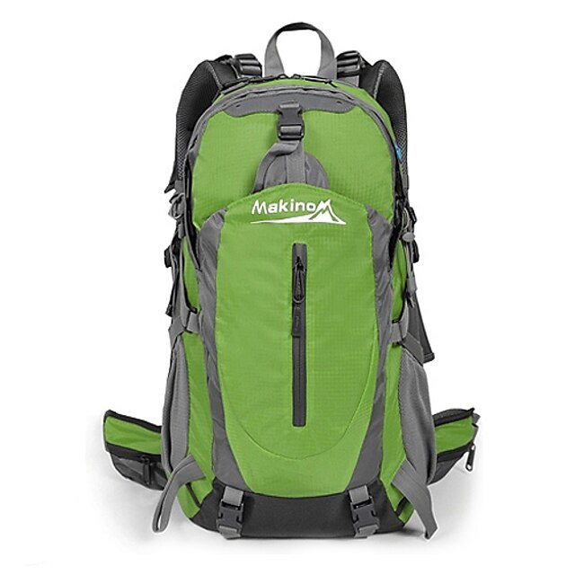  40 L バックパッキング用バックパック 登山 サイクリング/バイク 旅行 キャンピング＆ハイキング 防水 速乾性 防雨 耐久性 ナイロン Makino