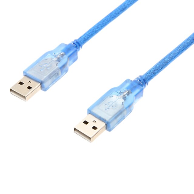  USB 2.0 mužů k ženám prodlužovací kabel (modrý, 1,5 m)