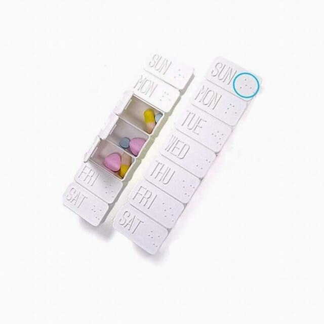  Portable Miniature Weeks First-aid  Medicine Box
