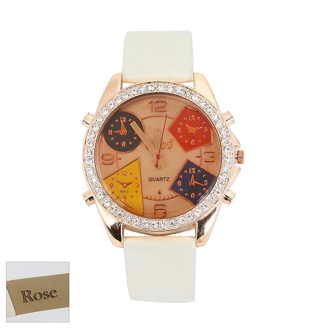 Personalizované dárky Watch, Analogové Japonské Quartz Watch s PU kůže Materiál pouzdra PU Kapela Hodinky na běžné nošení / Módní hodinky / Náramkové hodinky Odolnost proti vodě Hloubka