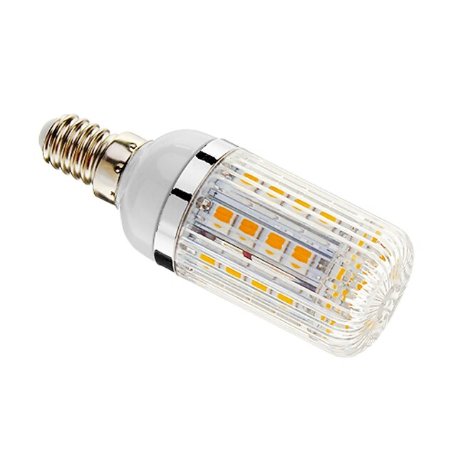  LED-kolbepærer 480 lm E14 T 36 LED Perler SMD 5050 Dæmpbar Varm hvid 220-240 V
