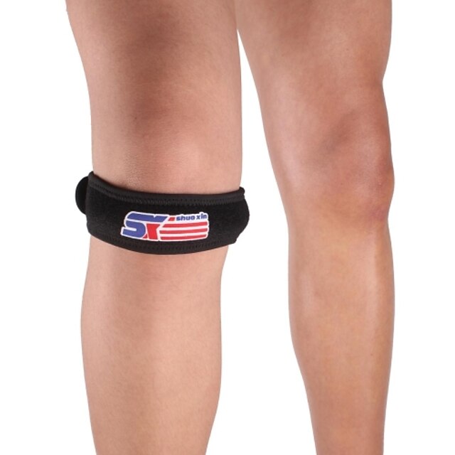  Silicon Sport Patella Band Knee Guard Protector - Gratis Grootte
