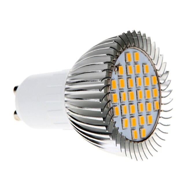  7W GU10 נורות תירס לד MR16 30 SMD 2835 480-580 lm לבן חם AC 220-240 V