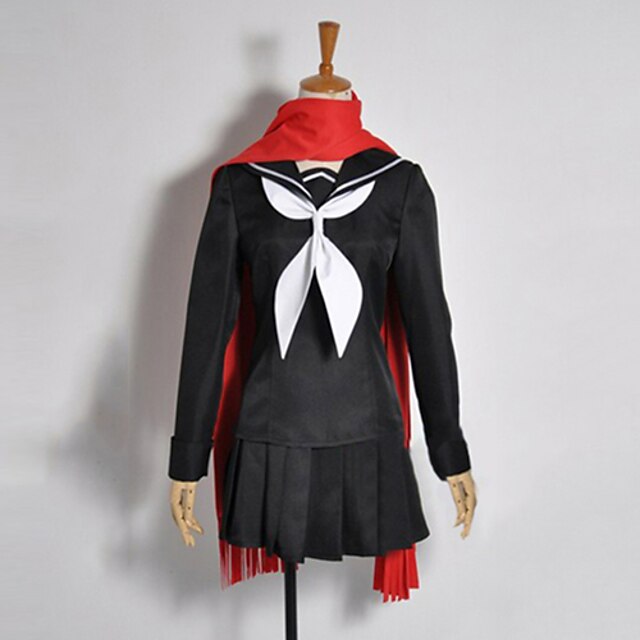  Inspired by Cosplay Cosplay Video Game Cosplay Costumes Cosplay Suits Color Block Cravat / Top / Dress