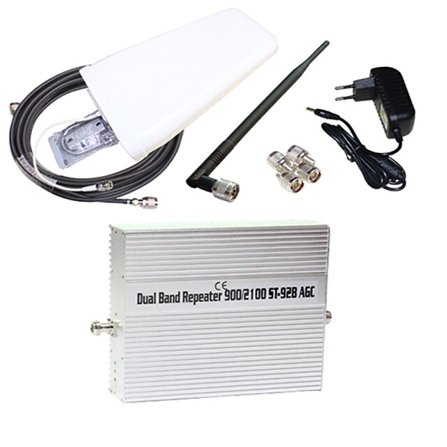  Heimnutzung GSM900 3G 2100MHz Handy Signal Booster