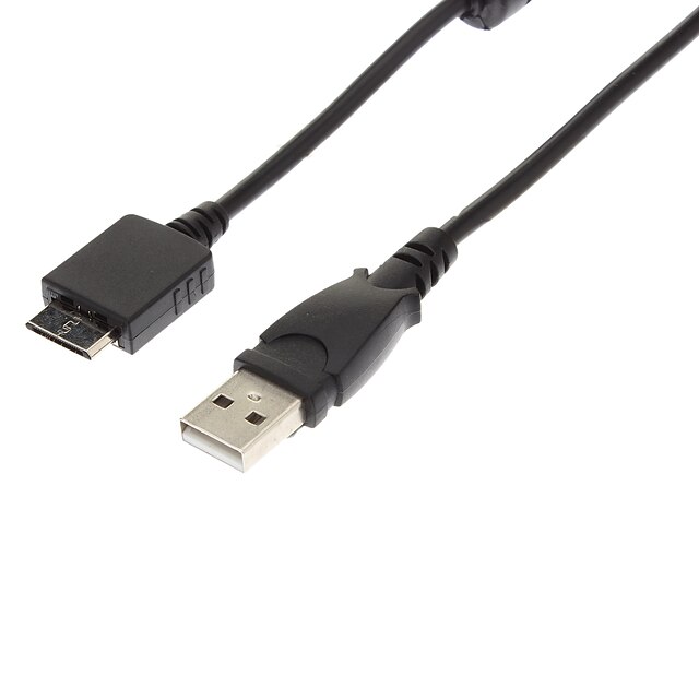  USB Charge cablu pentru Sony Walkman NWZ seria MP4/MP3 Player (negru, 1,5 M)
