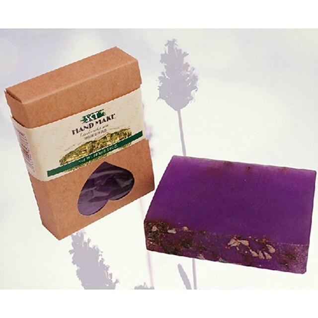  Tianxuan Lavender Essential Oil Soap Feuchtigkeitsspendende Anti-Akne-100g