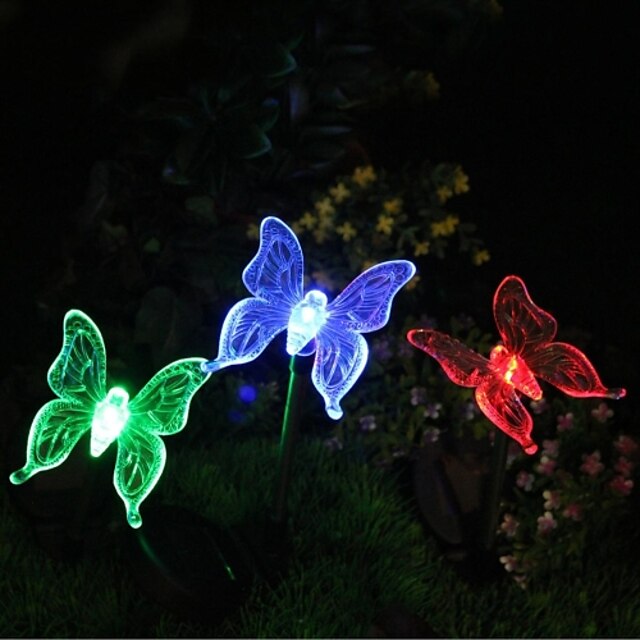  Lampes de jardin LED LED Rechargeable / Décorative 1pc