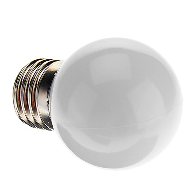  1pc 0.5 W LED Λάμπες Σφαίρα 50 lm E26 / E27 G45 7 LED χάντρες Dip LED Διακοσμητικό Άσπρο 100-240 V 220-240 V / RoHs