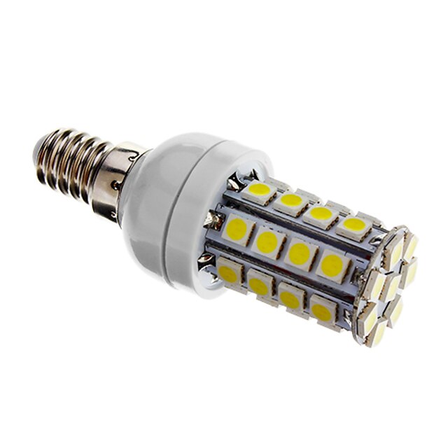  LED-kolbepærer 480 lm E14 T 36 LED Perler SMD 5050 Dæmpbar Kold hvid 220-240 V