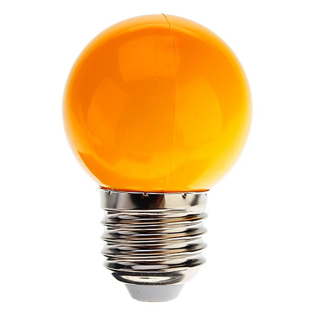  1 buc 0.5 W Bulb LED Glob 30 lm E26 / E27 G45 7 LED-uri de margele Dip LED Decorativ Alb Rece Roșu Albastru 100-240 V / RoHs