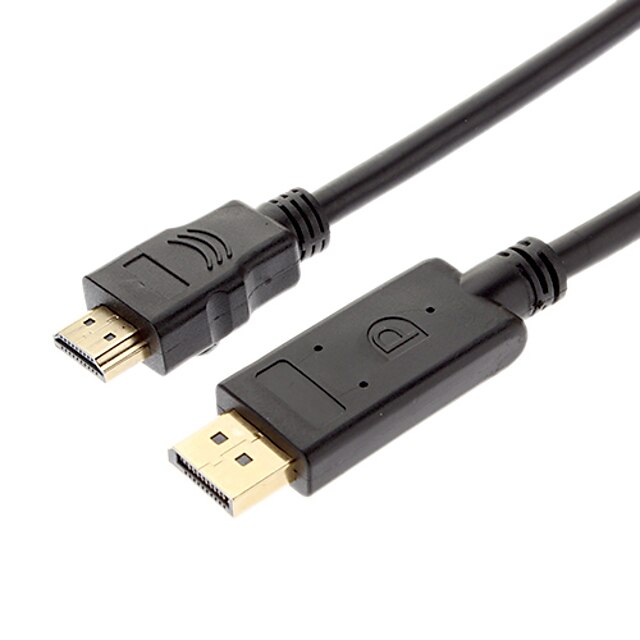  DisplayPort samec na HDMI Muž 28AWG OD7.0MM kabel pro MacBook a další (180 cm)