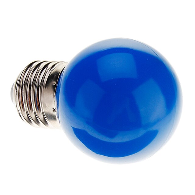  0.5 W LED kulaté žárovky 30 lm E26 / E27 G45 7 LED korálky Dip LED Ozdobné Modrá 220-240 V / RoHs