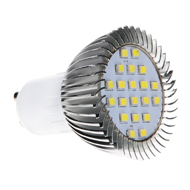  5W GU10 LED-kolbepærer MR16 20 SMD 2835 370-430 lm Kold hvid AC 220-240 V