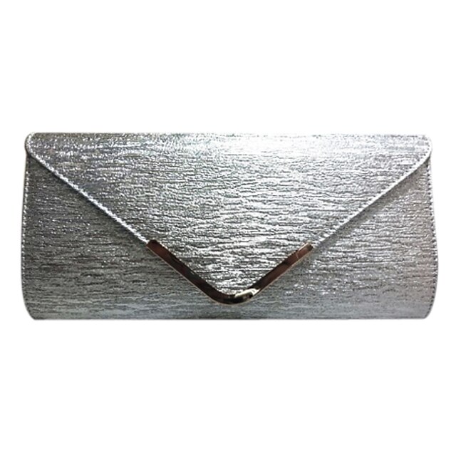  Women Bags All Seasons leatherette Evening Bag for Event/Party Gold Black Silver Champagne