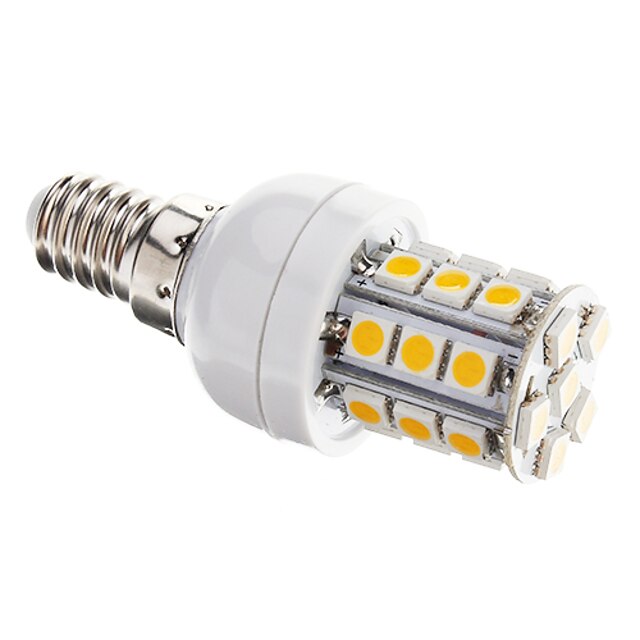  LED corn žárovky 350 lm E14 T 27 LED korálky SMD 5050 Stmívatelné Teplá bílá 220-240 V