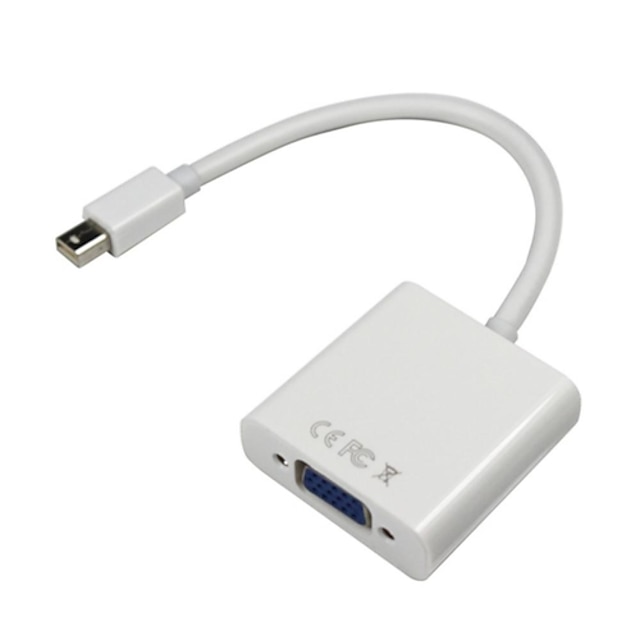  Thunderbolt Mini Displayport dp til VGA-adapterkabel for macbook pro luft imac