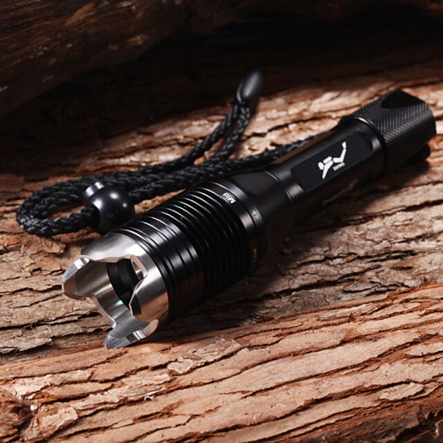  Diving Flashlights LED 4 Mode 1200 Lumens Waterproof / Rechargeable / Super Light / Compact Size / Small Size Cree XM-L T6 18650