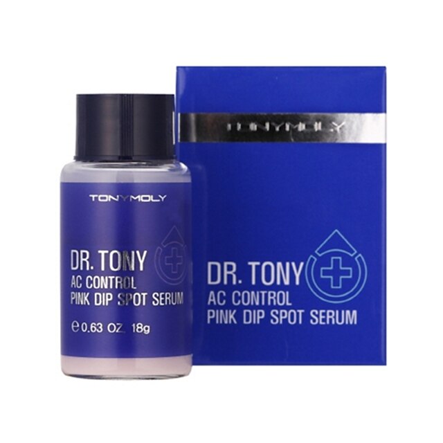  [TONYMOLY] DR. TONY AC Control Pink Dip Spot Soothing Serum 18g (For Trouble, Combination, Sensitive Skin)