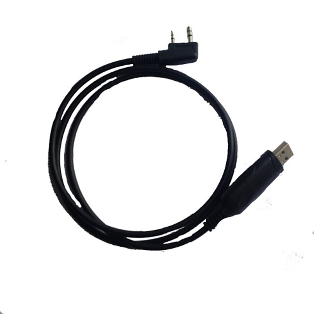  Baofeng haute qualité Câble de programmation USB 2 Pins pour la radio Kenwood PUXING Wouxun tyt Baofeng Bf-888S J1506A